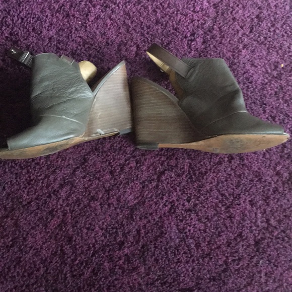 Coach Peep Toe Wedges - Picture 5 of 7